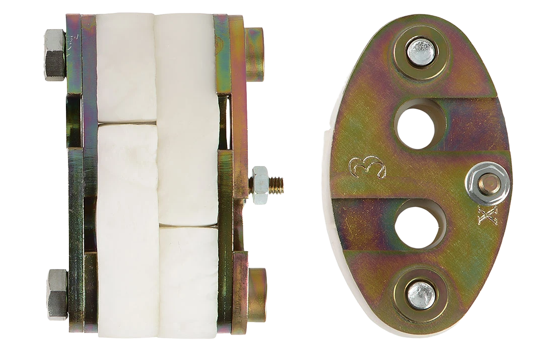 Комплект ССД для ввода 7-10 мм ОК в овальный патрубок муфты МОГ-Т-4 и МПО-Ш1