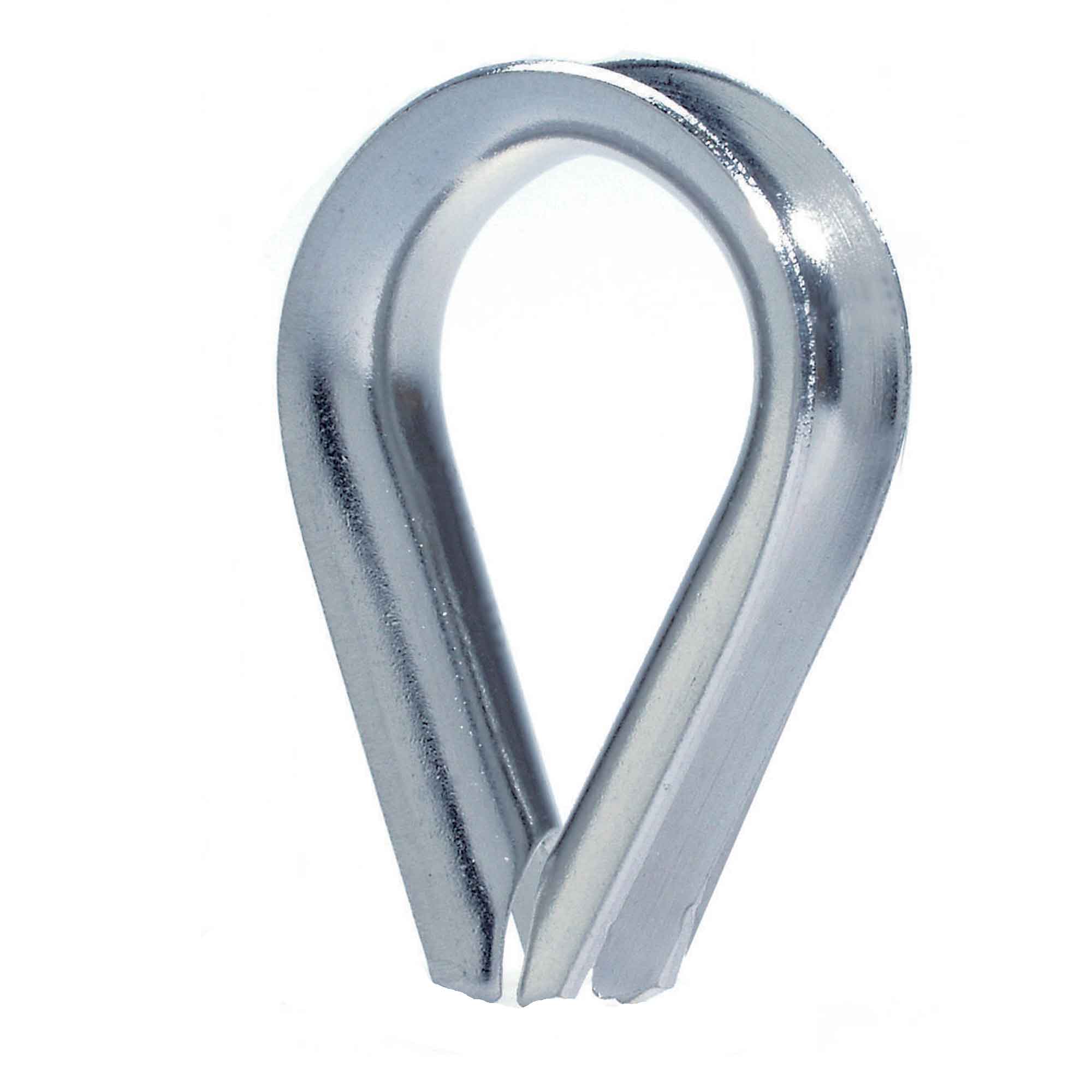 Коуш для стальных канатов АСВ 3 мм